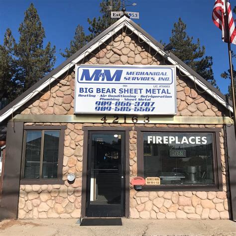 big bear sheet metal|M & M Mechanical Services, Inc. (dba) Big Bear Sheet Metal.